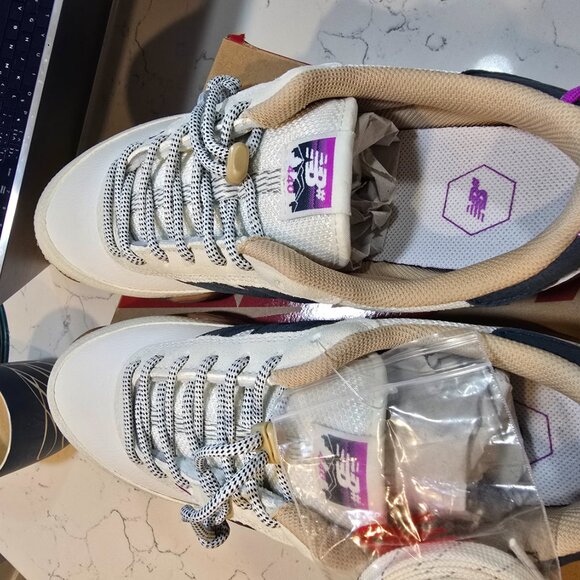 New Balance Numeric Men's 440 V2 Trail Low Sea Salt Deep Ocean Shoes SIZE 10 NEW - Picture 7 of 14